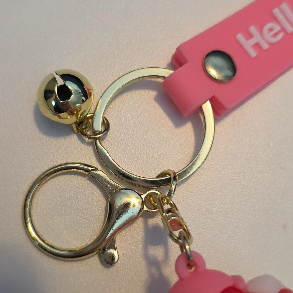 Hello Kitty Wristlet Keychain Pink - NWOT